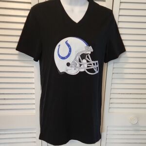 Indianapolis Colts.  Goodfellow & Co Black V-Neck Tee